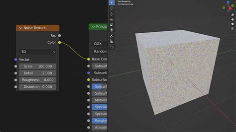 How to apply Noise Texture in Blender