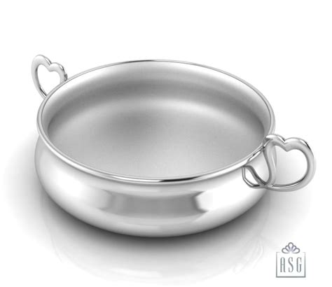 Heart Feeding Porringer-Engraveable