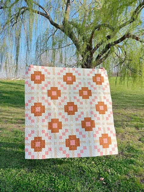 Image result for Modern Flower Quilt Patterns