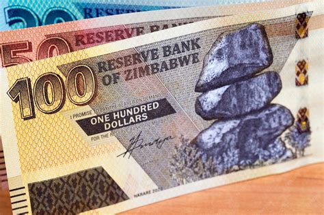Premium Photo | Zimbabwean money new serie of banknotes