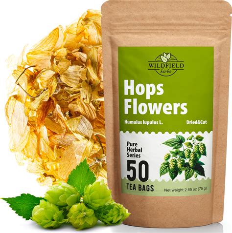 Amazon.com : 50 Hop Tea Hops Herb Dried Hops Flowers Herbal Tea ...