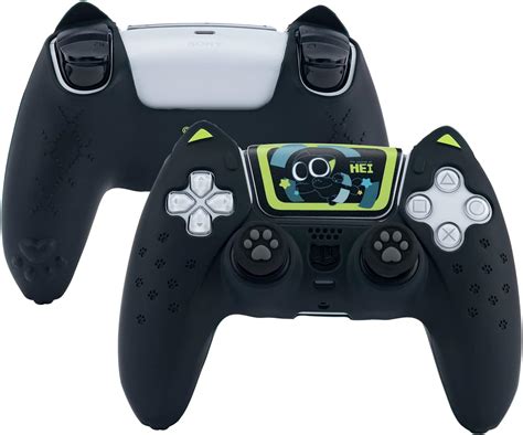 GeekShare Cute PS5 Controller Skin Anti-Slip Silicone Skin Protective ...