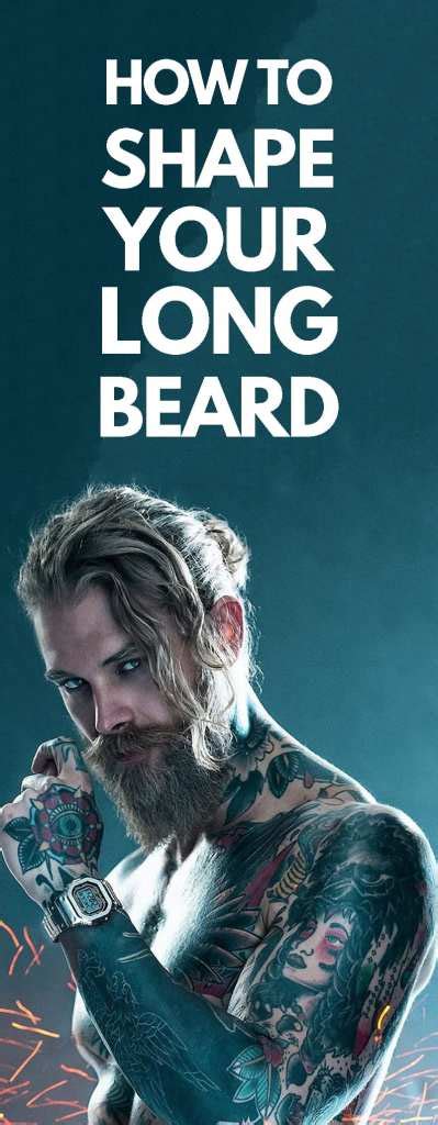 Long Beard-5 quick steps on how to shape your long beard