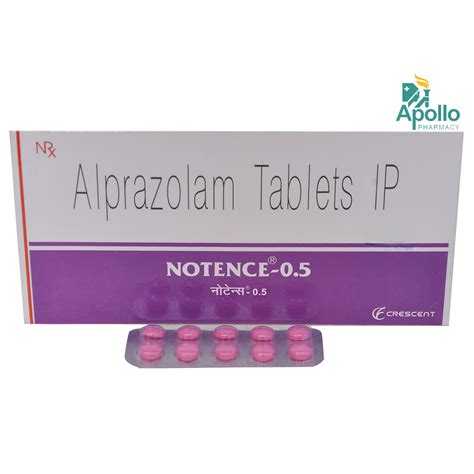 NOTENCE 0.5MG TABLET Price, Uses, Side Effects, Composition - Apollo ...