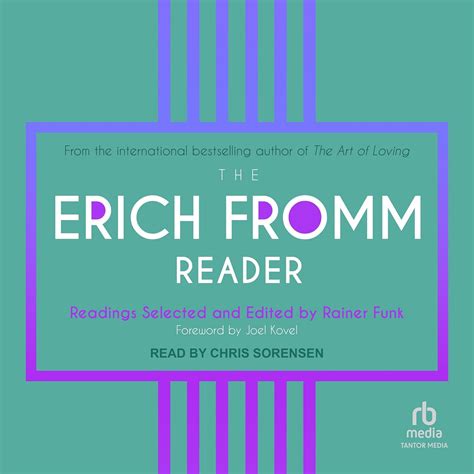 The Erich Fromm Reader: Erich Fromm: 9798874767709: Amazon.com: Books