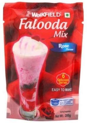 WeiKFiELD Falooda Mix Rose 200 g 200 g Price in India - Buy WeiKFiELD ...