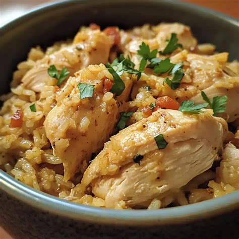 Mushroom Gruyère Chicken and Rice Casserole Recipe - My Tasteful Recipes