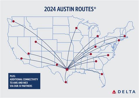 Austin Route Map 2023 | Delta News Hub