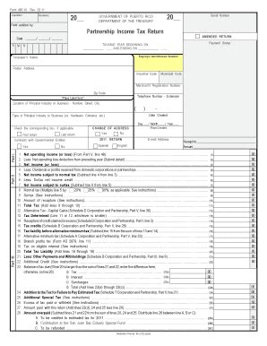 Puerto Rico Partnership Income Tax Return Form 480.10 - Blank Fillable ...