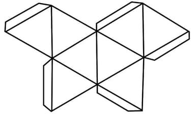 Image result for How to Make Square Pyramid Witth Net