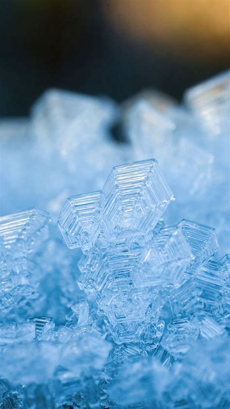 Download wallpaper 800x1420 ice, crystals, macro, structure, cold ...