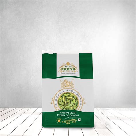 Green Grade (7-8mm) Cardamom – Emperor Akbar Cardamom