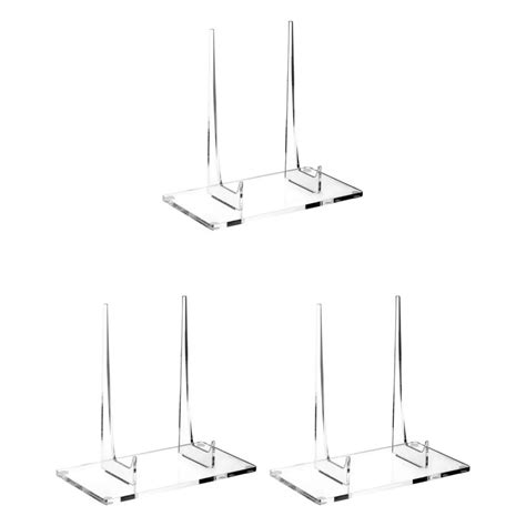 Plate Stand for Display Tabletop Stable Decorative Acrylic Vertical ...