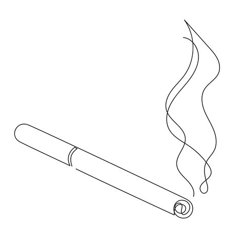 Cigarette Clip Art Black And White