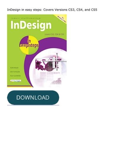 Image result for Start Guide InDesign PDF