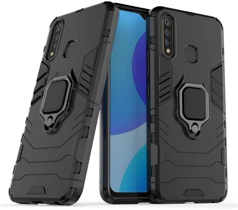 ONELIKE 360° Shockproof Slim Drop Full Body Protection Robot Ring Phone ...