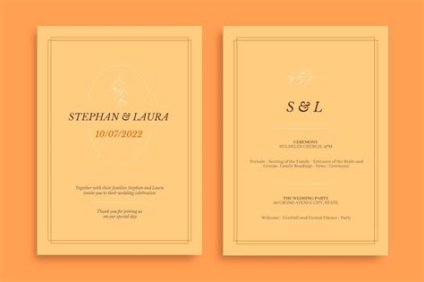 Program Invitation Card 的图像结果