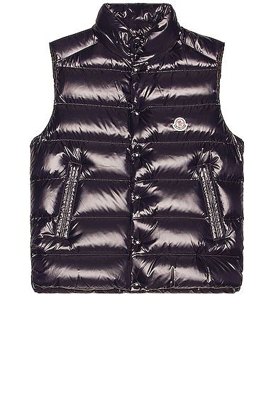 Moncler Tibb Vest in Navy | FWRD