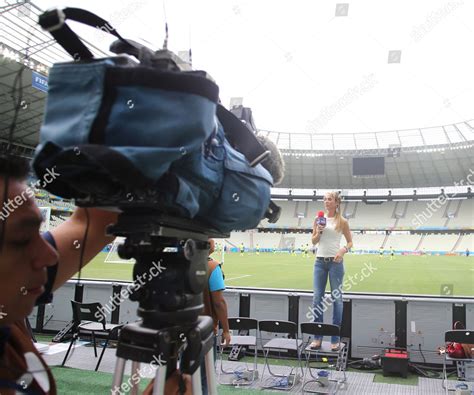 Mexican Tv Reporter Ines Sainz Working Editorial Stock Photo - Stock ...
