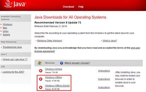 Image result for Java 1.1 32-Bit Download