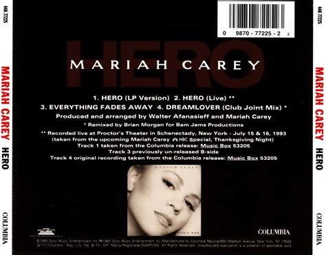 highest level of music: Mariah Carey - Hero-(CDM)-1993-hlm