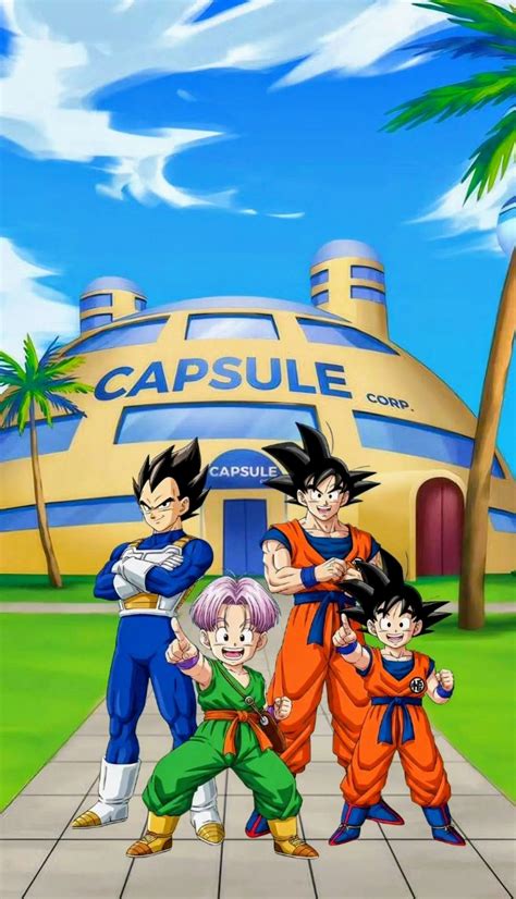 Capsule Corp Goku Phone Wallpapers - Wallpaper Cave
