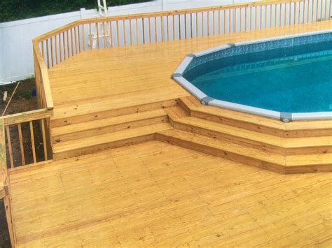 Above Ground Pools Decks Idea