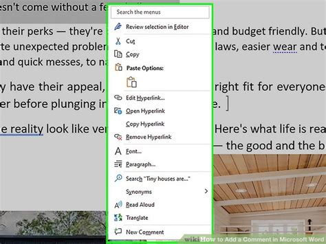Image result for Word Insert Comment