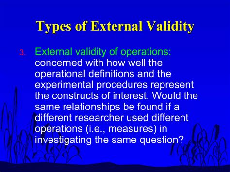 Image result for External Validity Definition