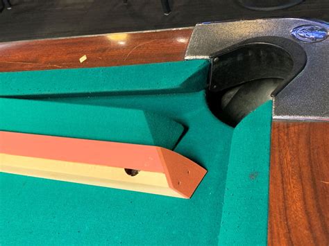 Image result for How to Recover a Pool Table Rails