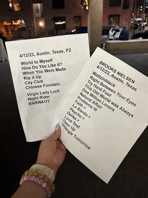 Austin setlist : r/losgrowlers