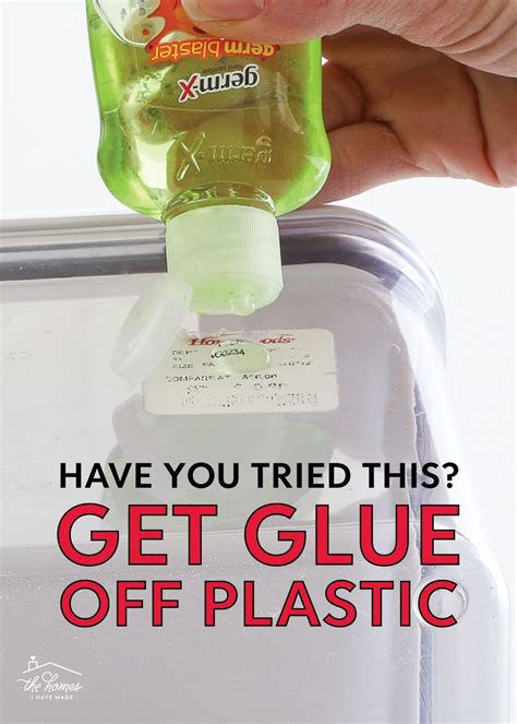 Image result for How to Get Labels Off Plastic Containers