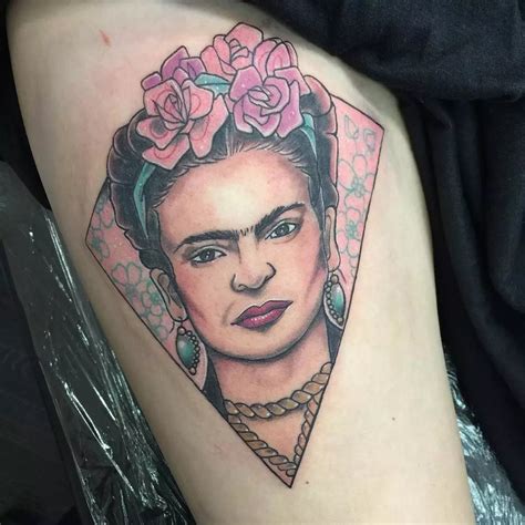 Traditional Illustrative Portrait Tattoo