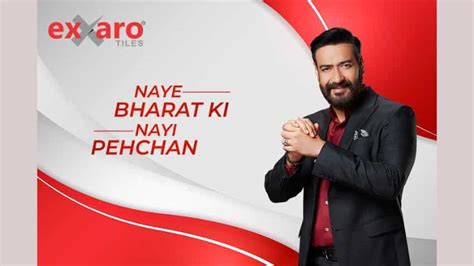 Exxaro, a vitrified tiles manufacturing brand, ropes in Ajay Devgn as ...