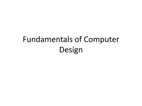 Computer Design Tutorial 的图像结果