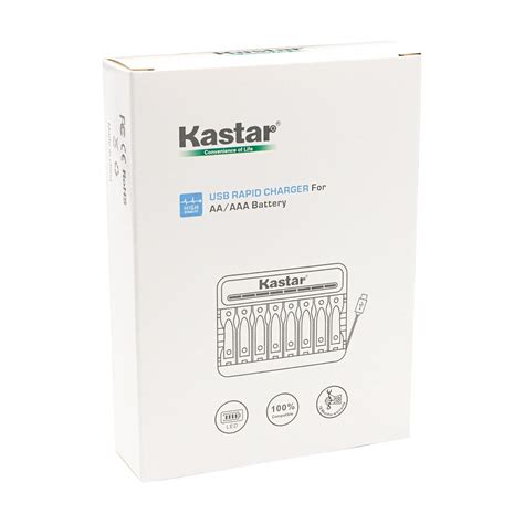 Buy Kastar 4-Pack Battery and CMH8 Smart USB Charger Replacement for ...