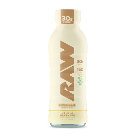 Raw Nutrition - Protein Shake RTD – Get Yok'd Nutrition