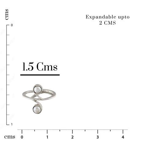 Buy Pearl Sterling Silver Toe Rings (Pair) Online - Unniyarcha – Unniyarcha