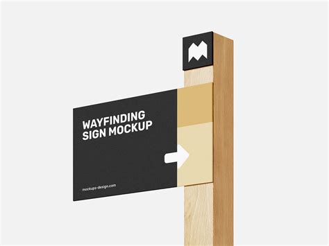 Free WayFinding Signs Mockups PSD set - PsFiles