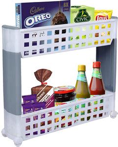 Cutting EDGE 2 Layer | White & Grey | SLIM Classic- Smart Storage ...