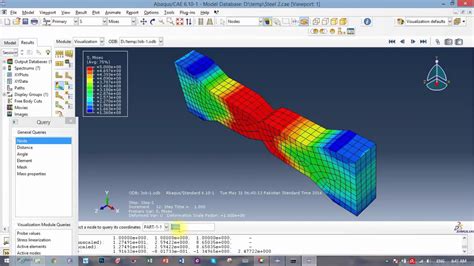 Abaqus 3D Example 的图像结果