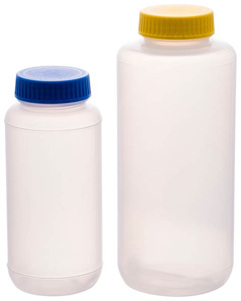 Eisco Reagent Bottles, LDPE, Wide Neck,Capacity 500ml — eiscoindustrial