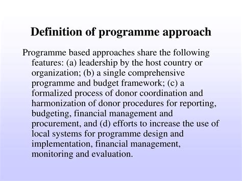 Image result for Programme Approach Logo
