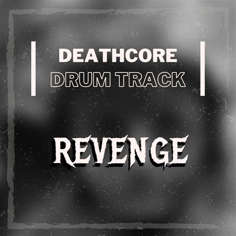 Revenge | Deathcore Metal Drum Track | 120 BPM
