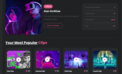 3D Game Website HTML CSS JavaScript 的图像结果