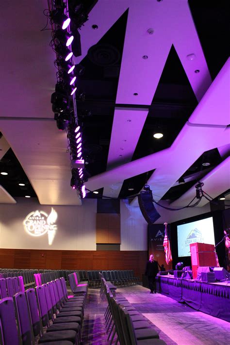Ballroom at Utah Valley Convention Center | Full Rigging & Staging