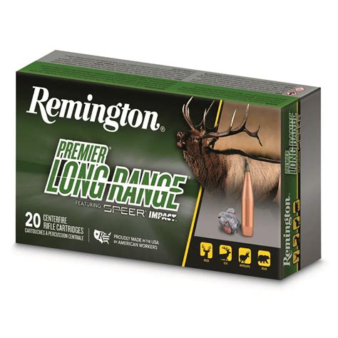 Remington Premier Long Range, 7mm Rem. Mag., Speer Impact, 175 Grain ...