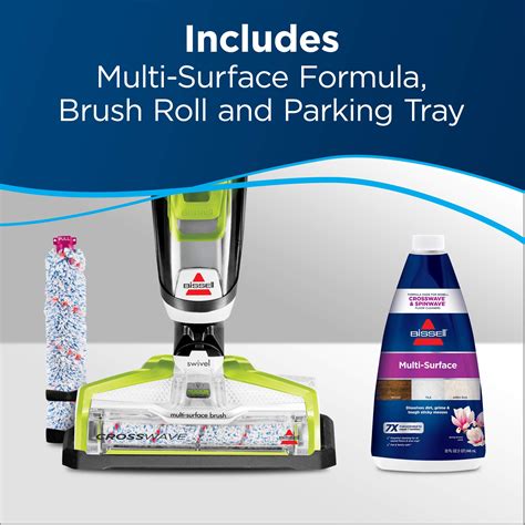BISSELL CrossWave Floor and Area Rug Cleaner, Wet-Dry Vacuum with Bonus ...
