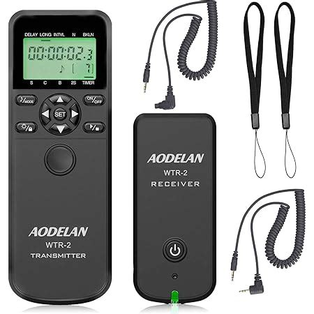 Buy AODELAN Camera Wireless Shutter Release for Canon EOS R, T7, T7i ...