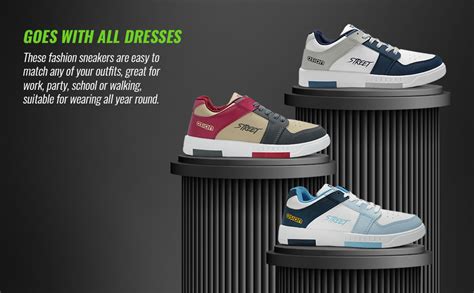 Buy ASIAN TARZAN-04 Men's Casual White Sneaker Shoes with Synthetic ...